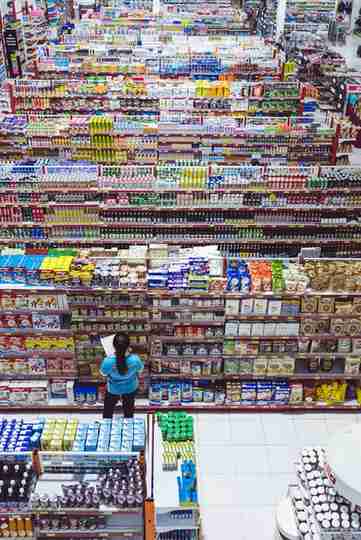 Sapiens consumismo en supermercados