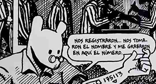 Maus dibujo del cómic